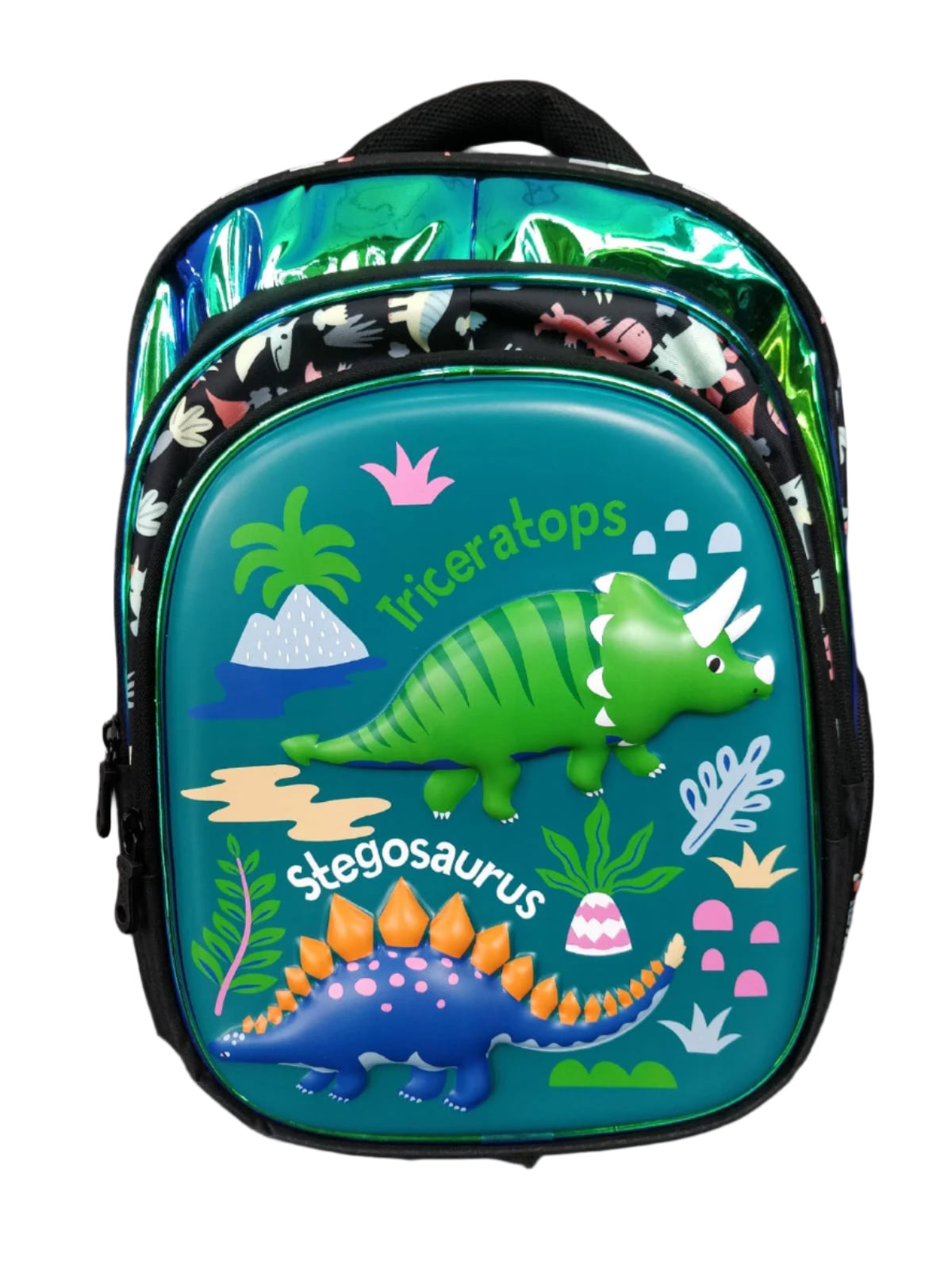 17-inch Dino theme school bag (Age group 5-8 years)