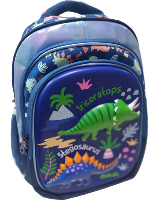 17-inch Dino theme school bag (Age group 5-8 years)