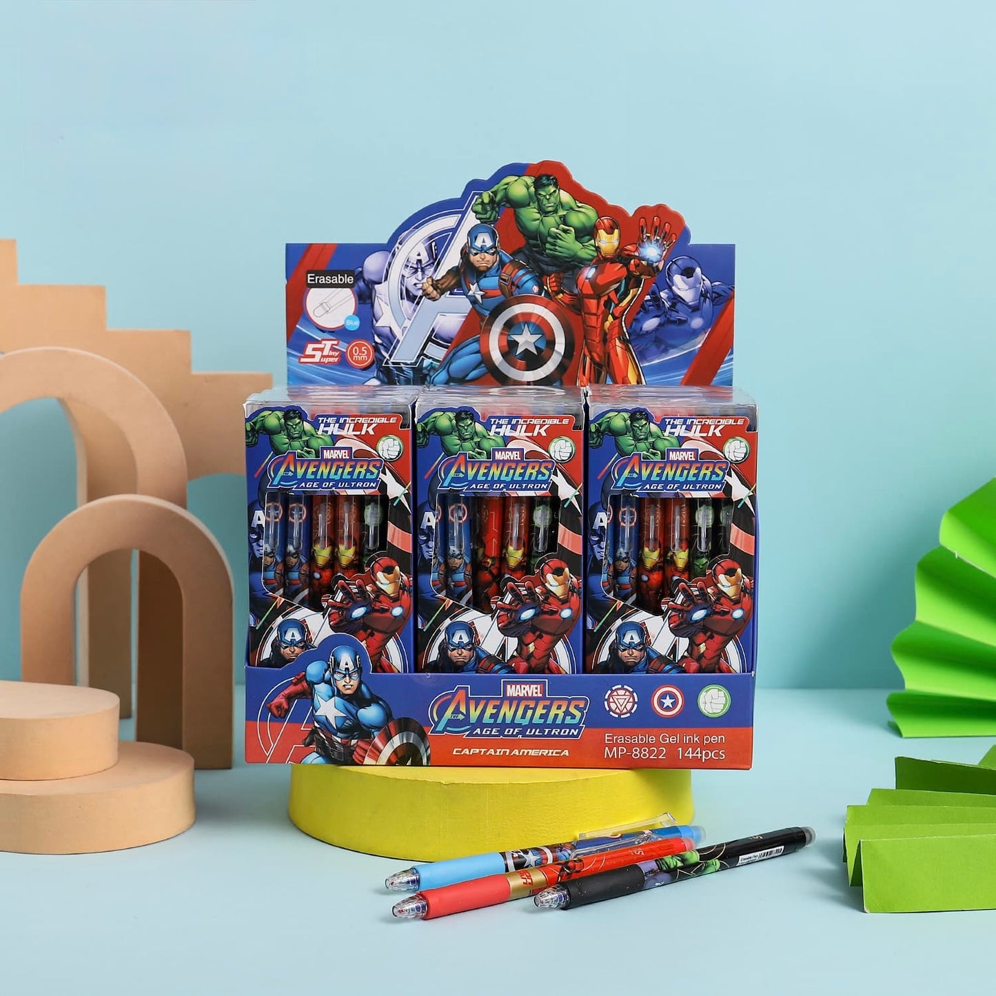 Avengers Erasable Pens