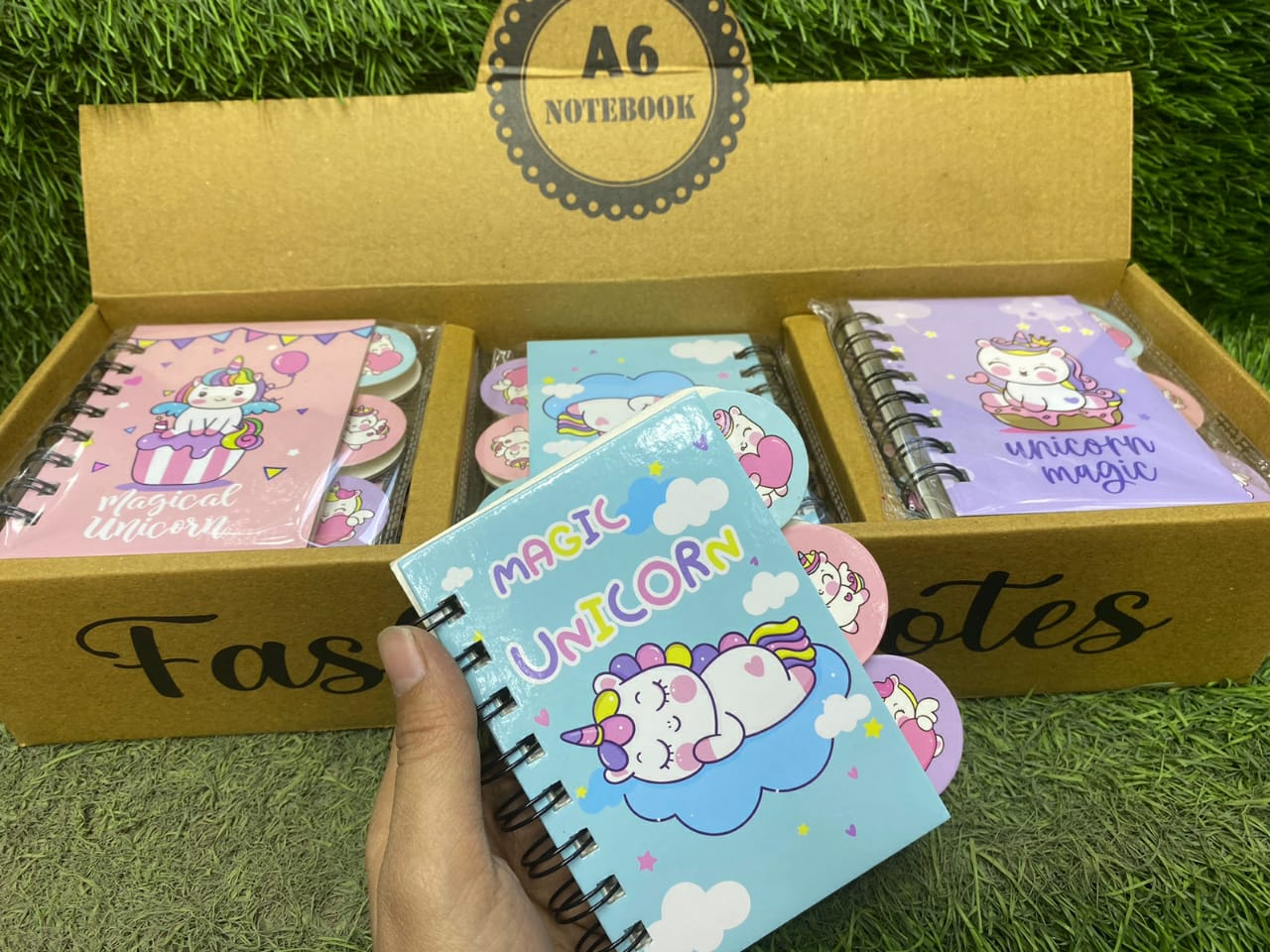 Mini Unicorn Spiral Note Pad