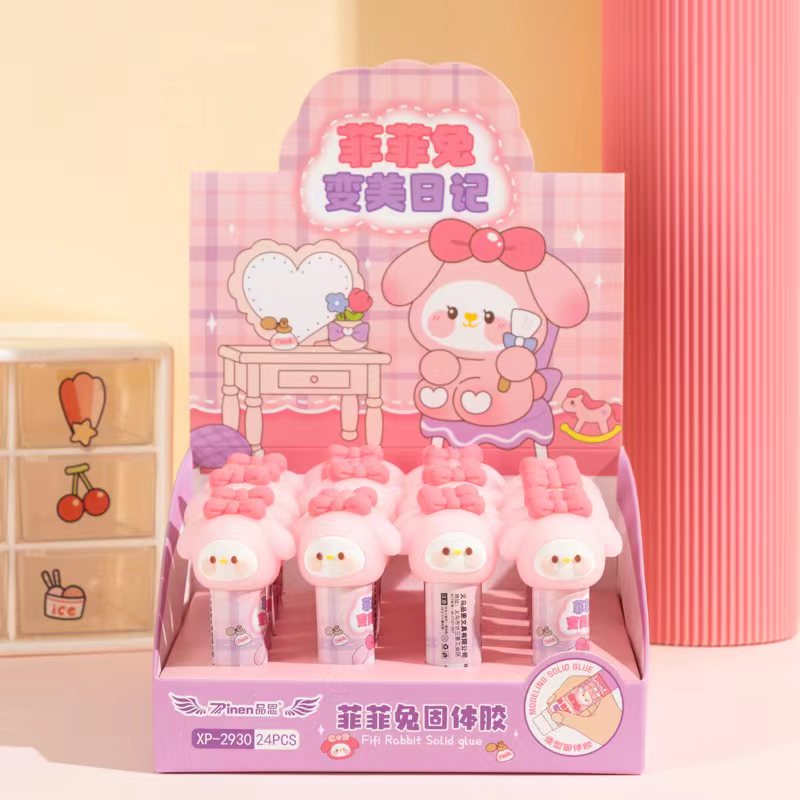 Cute Rabbit Glue Stick