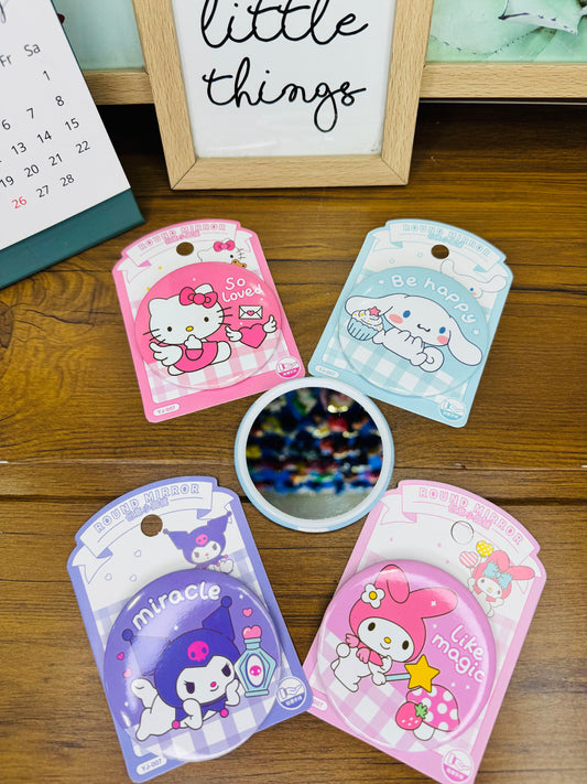 Kuromi Round Mirror