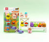 Crazy Food Eraser Set with Pencil Topper