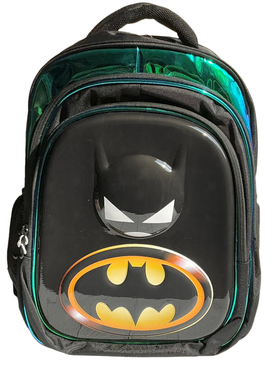 Super Hero themes school bag with hard case (Age group 5-8 years)