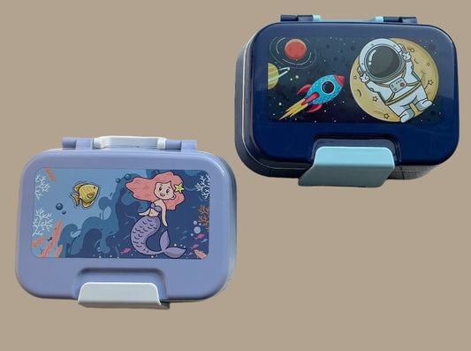 Stainless Steel two compartment Bento Lunch Box