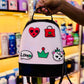 Silicone Backpack with DIY Charms