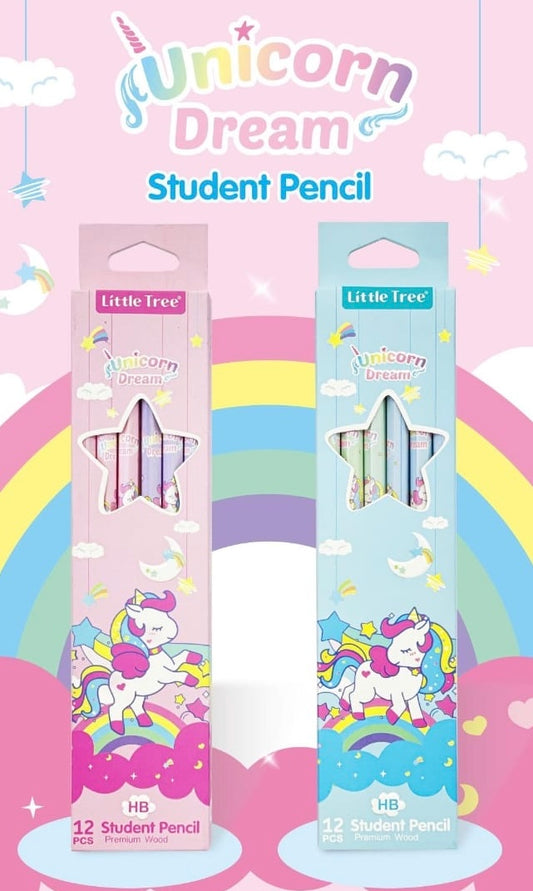 Unicorn Theme Pencil Set