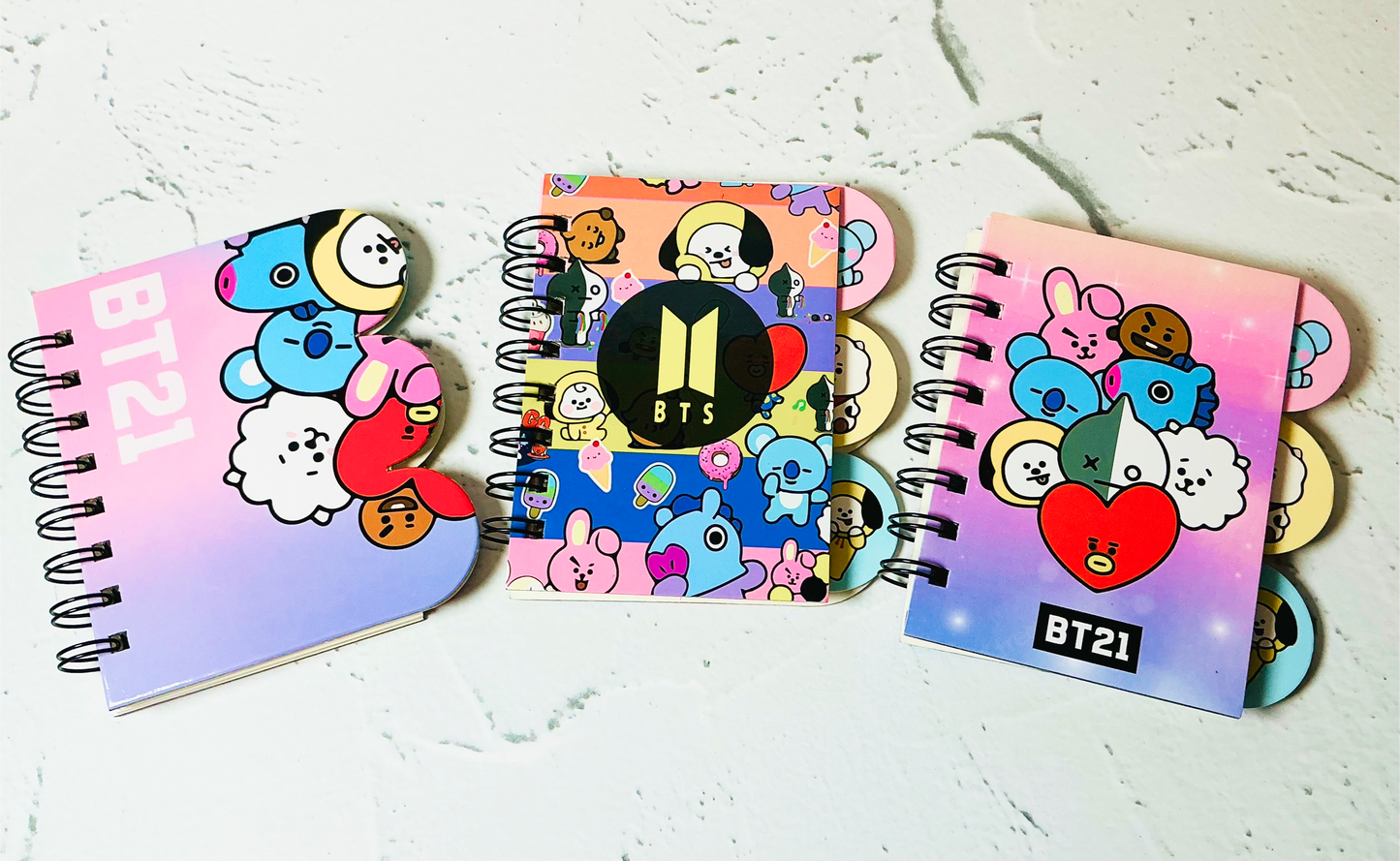 Mini BTS Spiral Note Pad