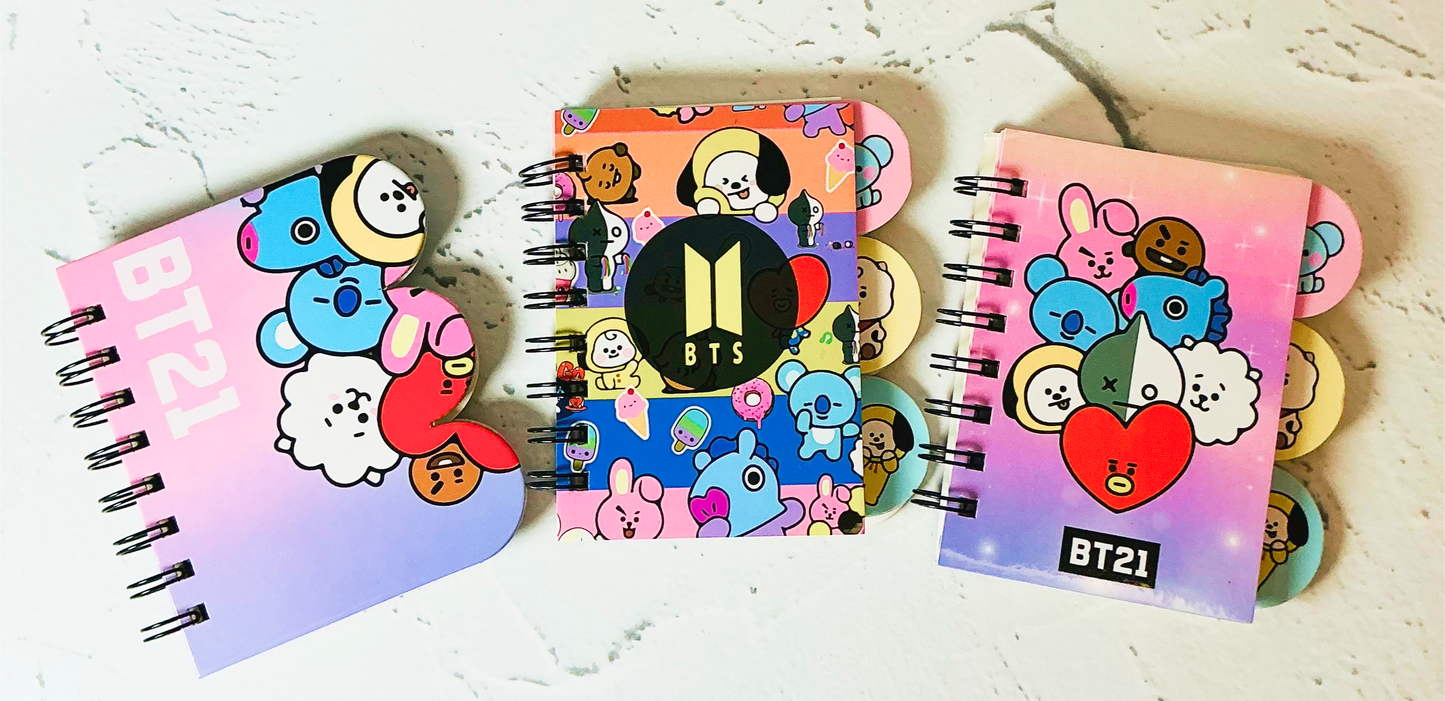 Mini BTS Spiral Note Pad