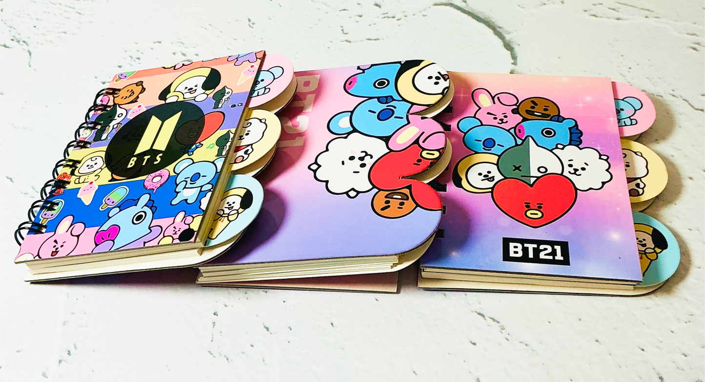 Mini BTS Spiral Note Pad