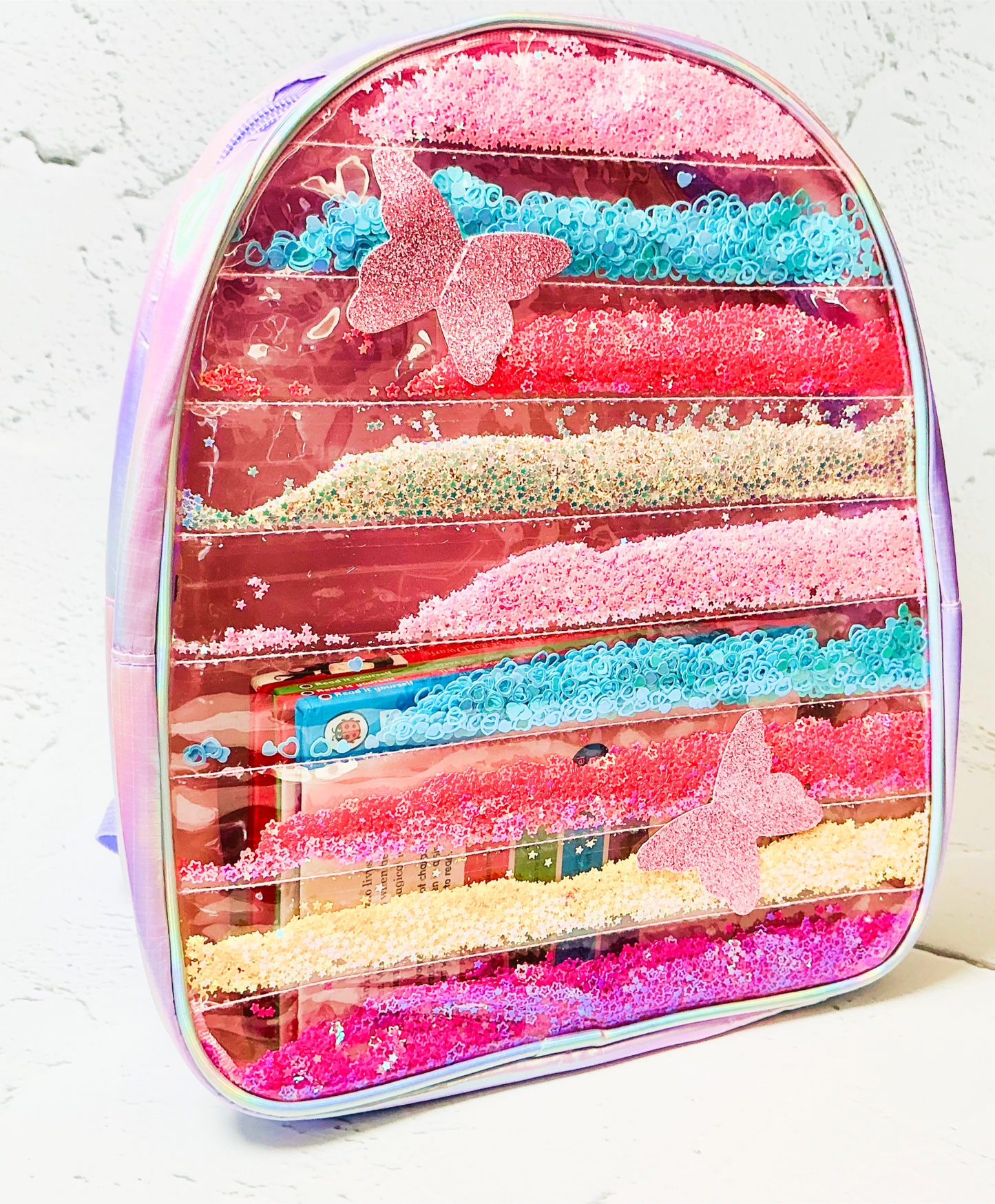 Sequin Butterfly Bag