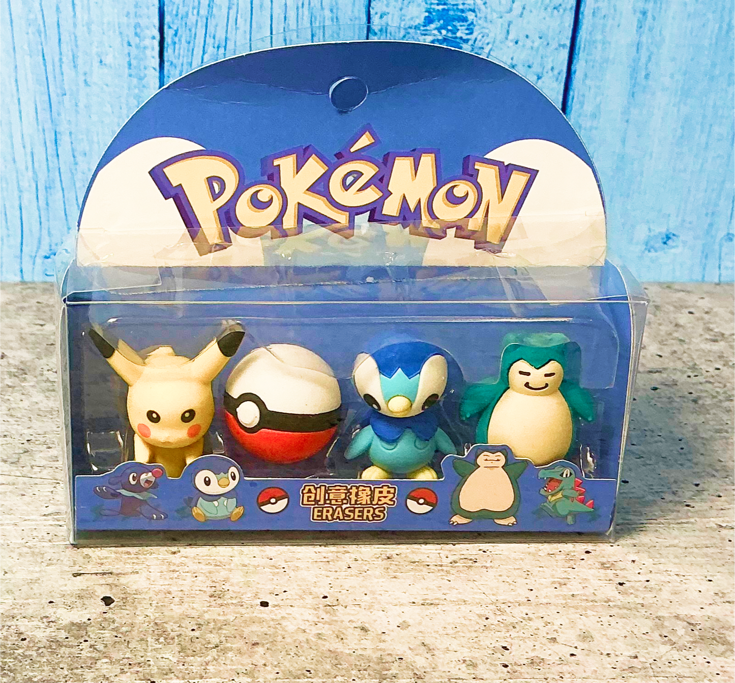 PokeMon Eraser Pack