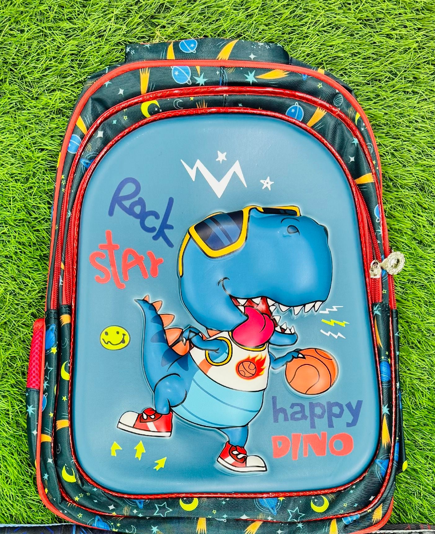 Boys School bag with 3 compartment (Age group 4-6 years)