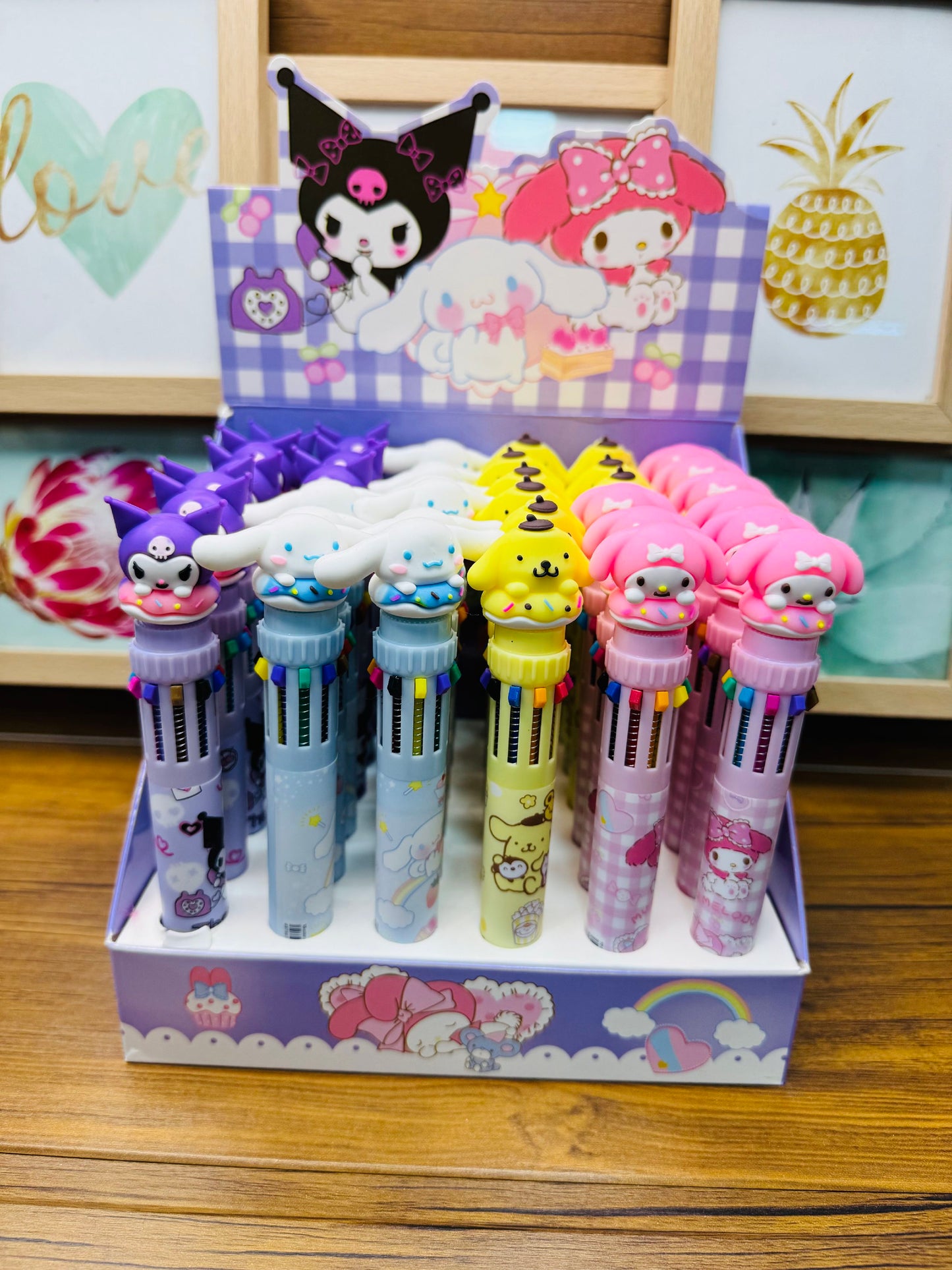 Kuromi 10 in 1 Colour Pens