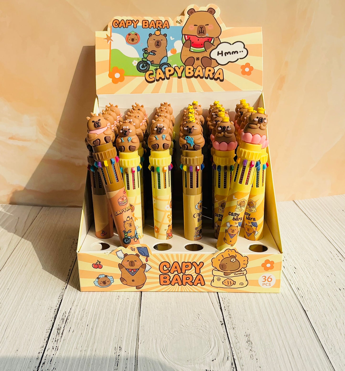 Capy Bara 10-in-1 Colour Pen