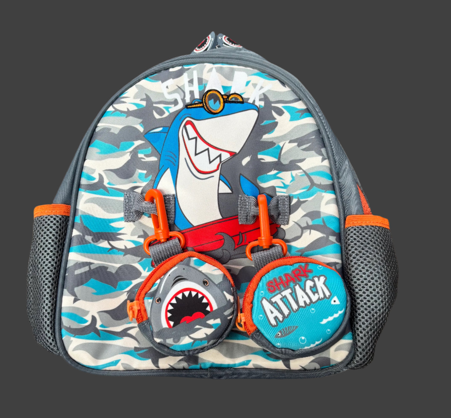 Shark Theme Toddler Bag