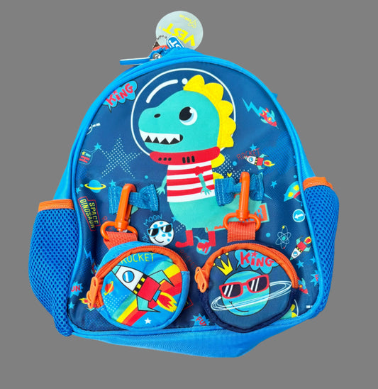 Dino Theme Toddler Bag