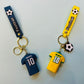 Football Jersey Keychain