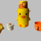 Cute Animal 2 in 1 sipper and flask