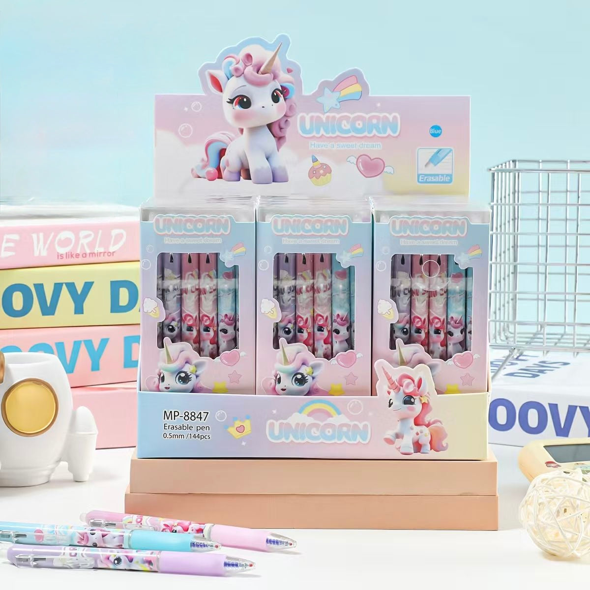 Unicorn Erasable Pens