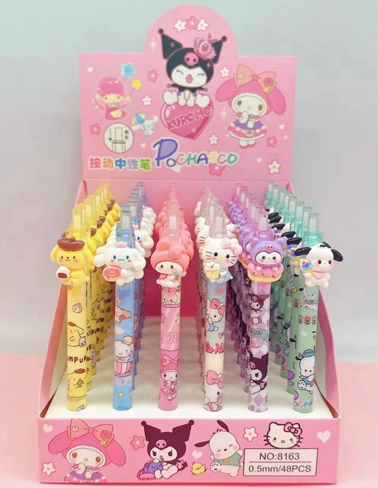 Kuromi & Friends Click Pens ( Set of 2)