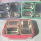 Stainless Steel bento lunch box with 3 compartment