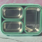 Stainless Steel bento lunch box with 3 compartment
