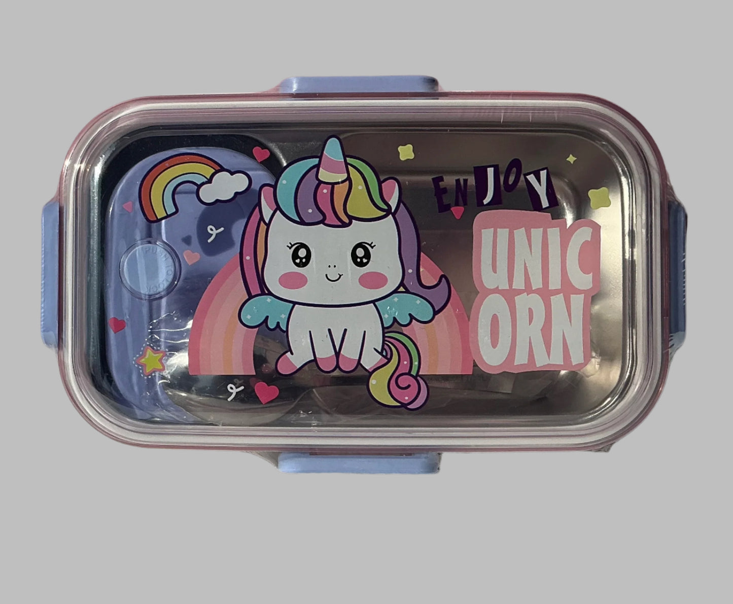 Stainless Steel Bento lunch box with 2 compartment