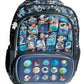 17-inch Space theme boys school bags with 4 compartment (Age group 5-8 years)