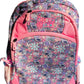 20-inch girls school bag with 6 zip compartments (Age group 8 years & above)