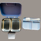 Stainless Steel two compartment Bento Lunch Box