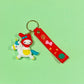 Kuromi & Friends Silicon Keychain with strap
