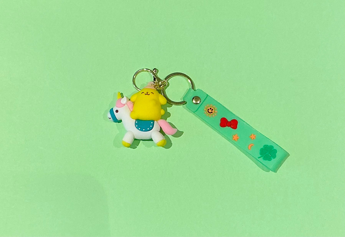 Kuromi & Friends Silicon Keychain with strap