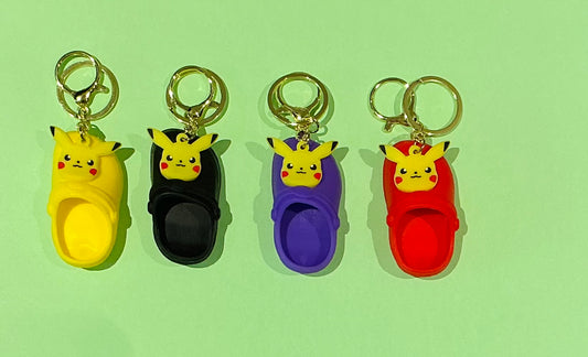 Pikachu Clog Shoe Keychain