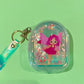 Holographic Coin Pouch with Strap- Cute, Compact & Sparkly