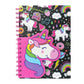 Funky & Fun 2 layer A5 size spiral notepads