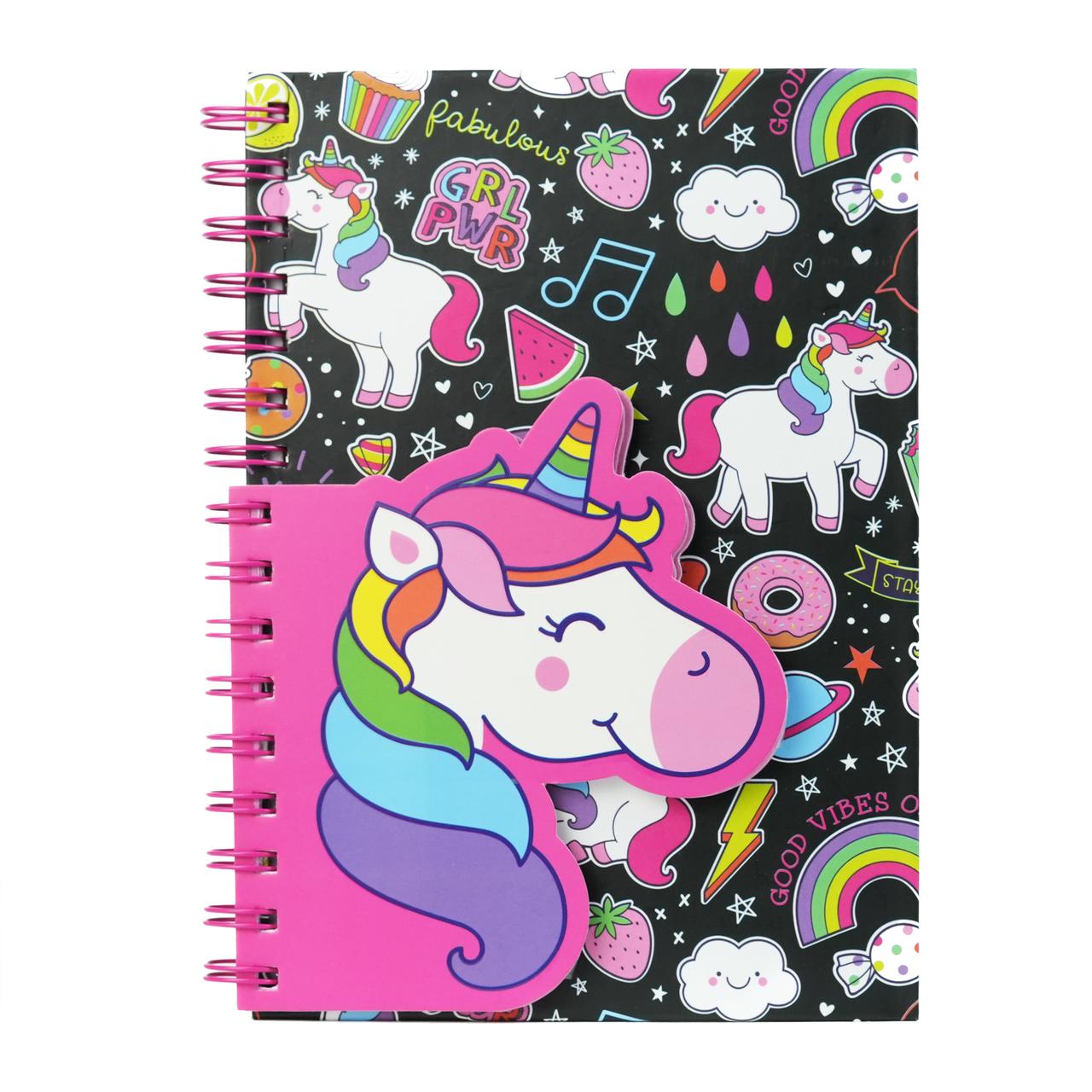 Funky & Fun 2 layer A5 size spiral notepads
