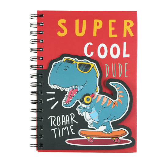 Funky & Fun 2 layer A5 size spiral notepads