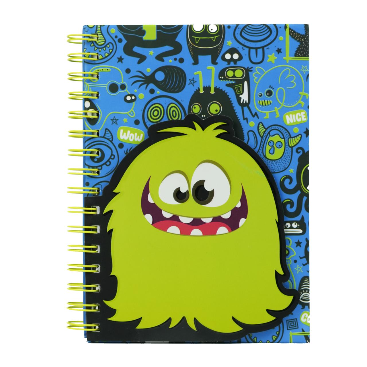 Funky & Fun 2 layer A5 size spiral notepads