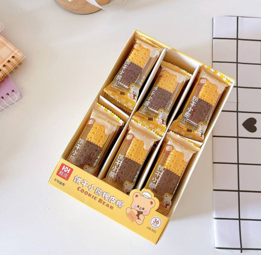 Biscuit Erasers