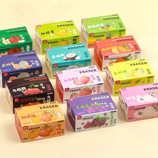 Fruit Erasers
