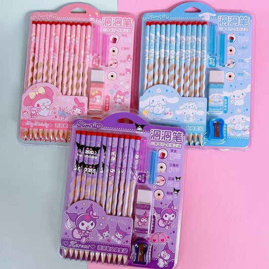 Kuromi Character Pencil Set