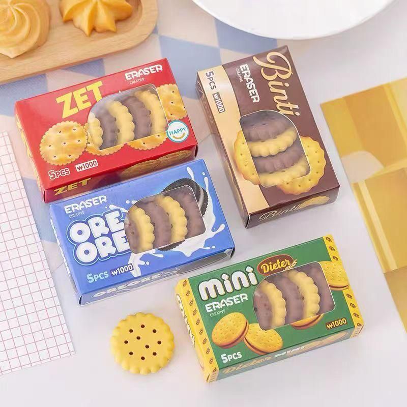 Mini Cookie Erasers