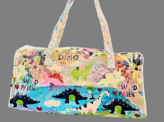 Holographic Duffle Bag