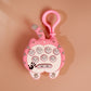 Cat Silicone Game Keychain