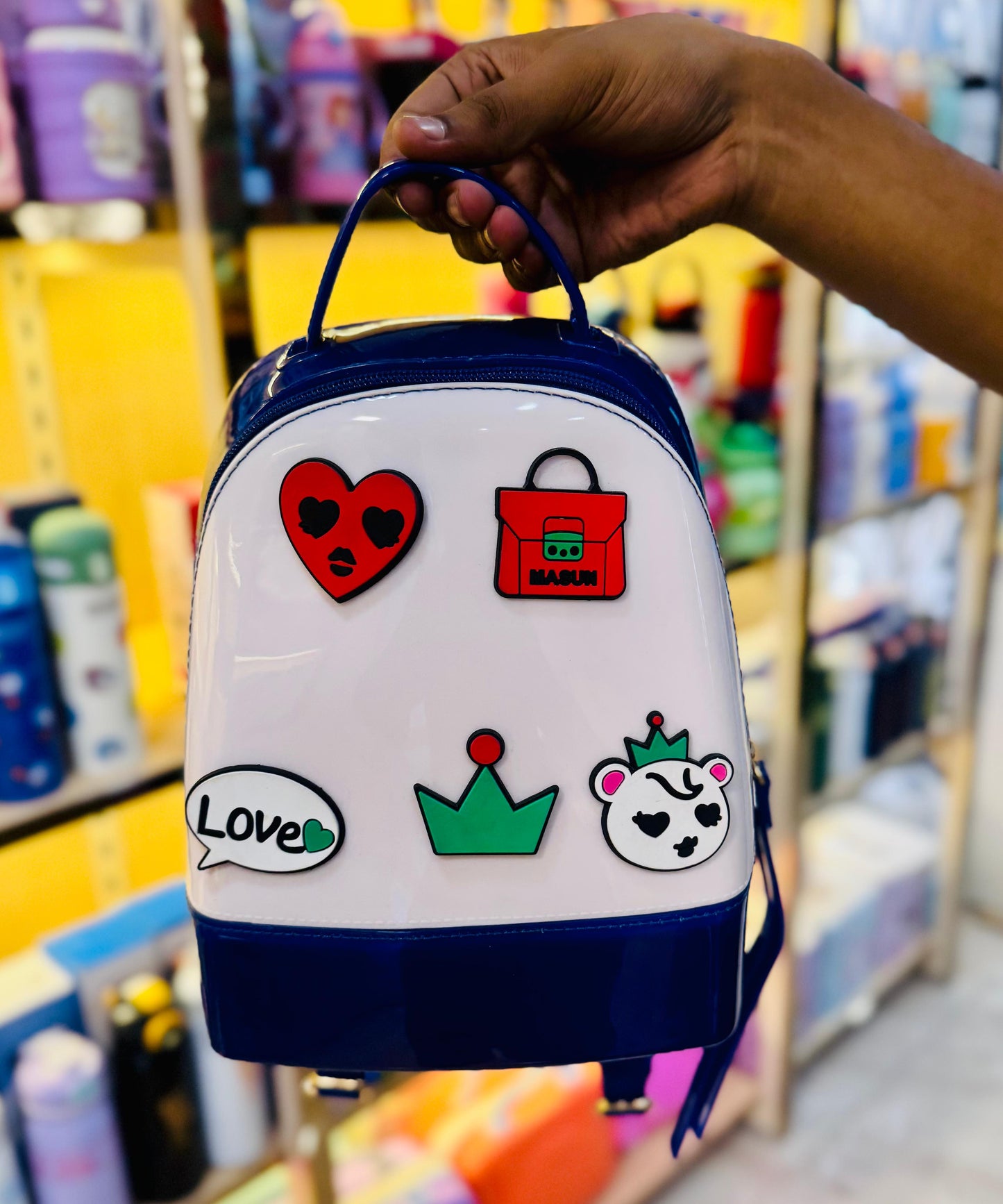 Silicone Backpack with DIY Charms