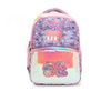 18-inch Flower theme School Bag for girls (Age Group 5-8 years)